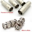 BNC Plug Male to Male Coaxial Straight Connector FT-BNC03